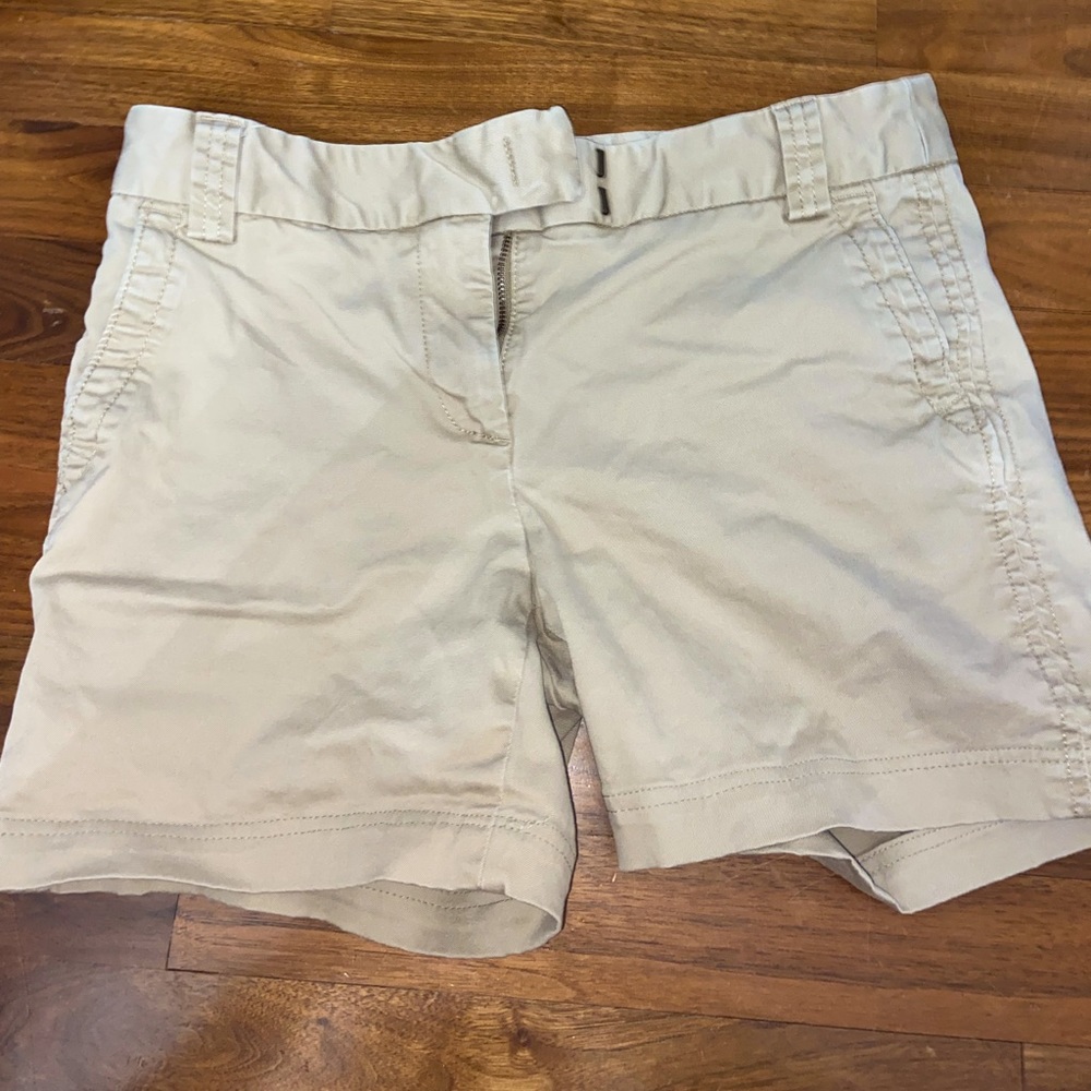 J crew khaki shorts